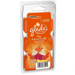 Glade Wax Melts, Cozy Autumn Cuddle, 6 Count 🍁